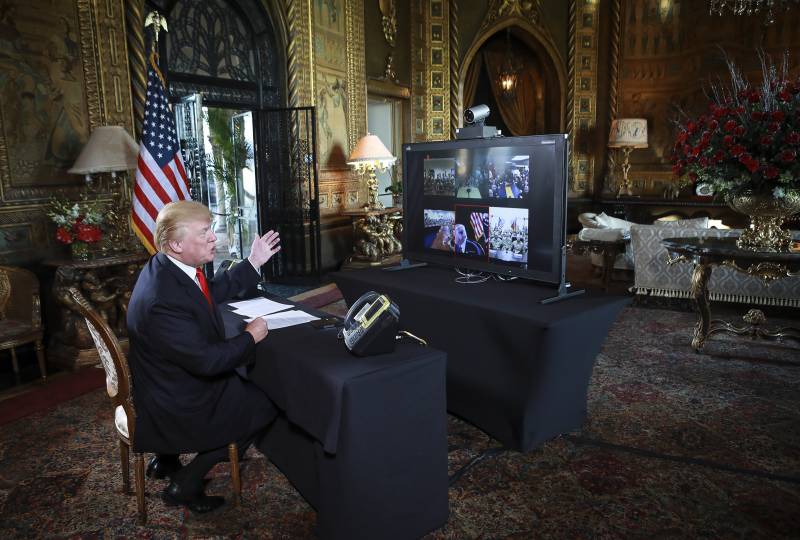 Trump: futile attempt to prove collusion with the Russians reflects badly on the image of the United States