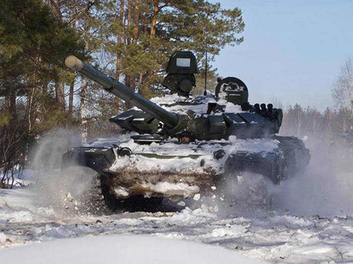 Det parti af opgraderet T-72B3 modtaget i CVO