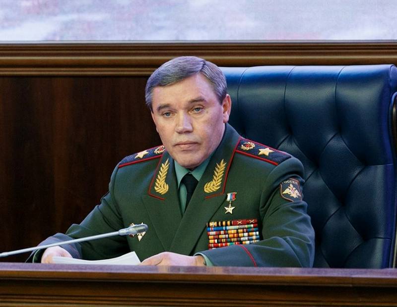 Gerasimov: den russiske hær er slået i Syrien, anslagskræfterne af terrorisme
