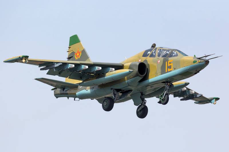 Қазақстан оралды штурмовики Су-25 жаңғыртудан кейін Беларусь