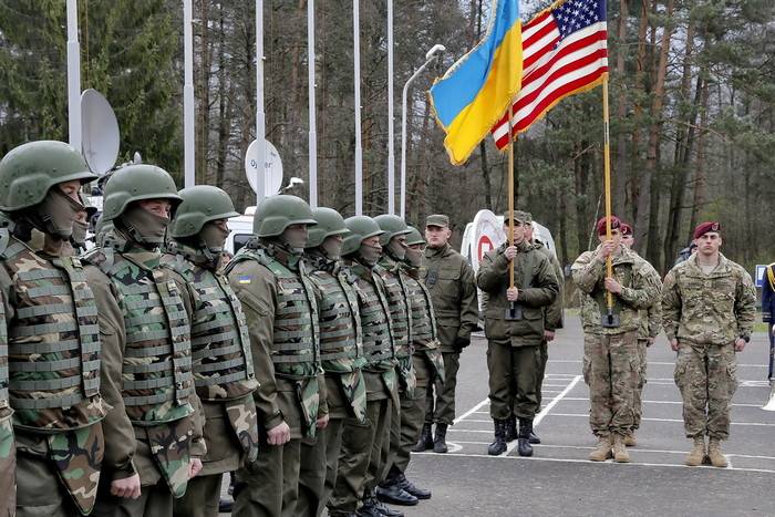 Pentagon har fortalt om den rolle, militære undervisere fra USA til Ukraine