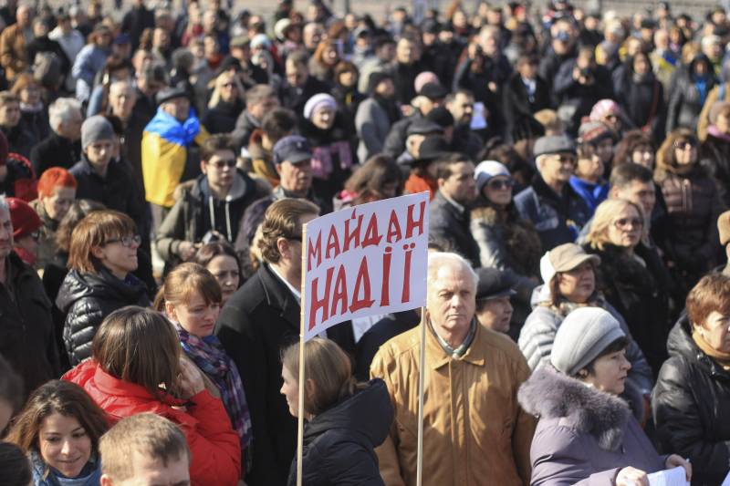 Savchenko lovet i tilfælde af revolution for at betale med blod Kiev