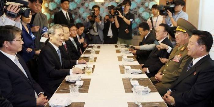 Nordkorea blev enige om at holde samtaler med Sydkorea på et højt niveau