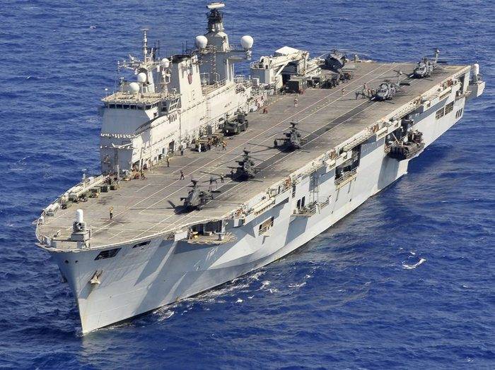 Brasilien förvärvar Brittiska helikopter bärare Ocean