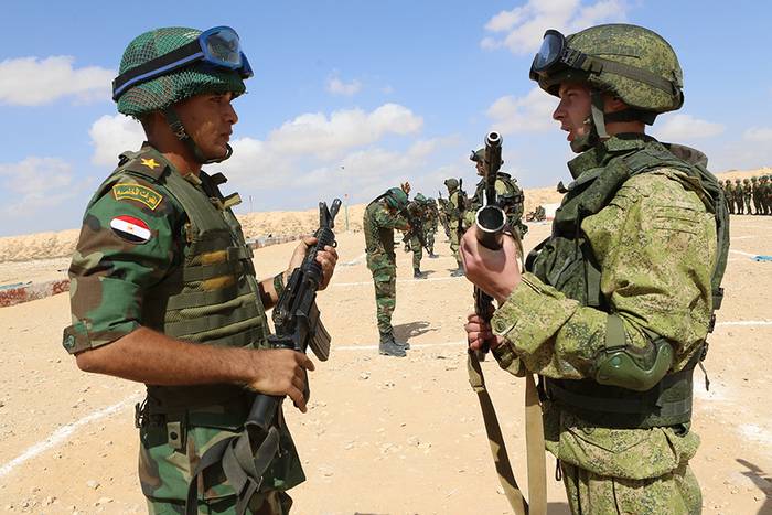 Russia and Egypt will hold joint military exercises 
