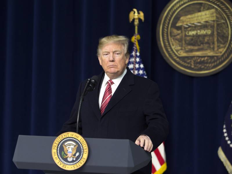 Trump a décidé de rééligibles pour un second mandat