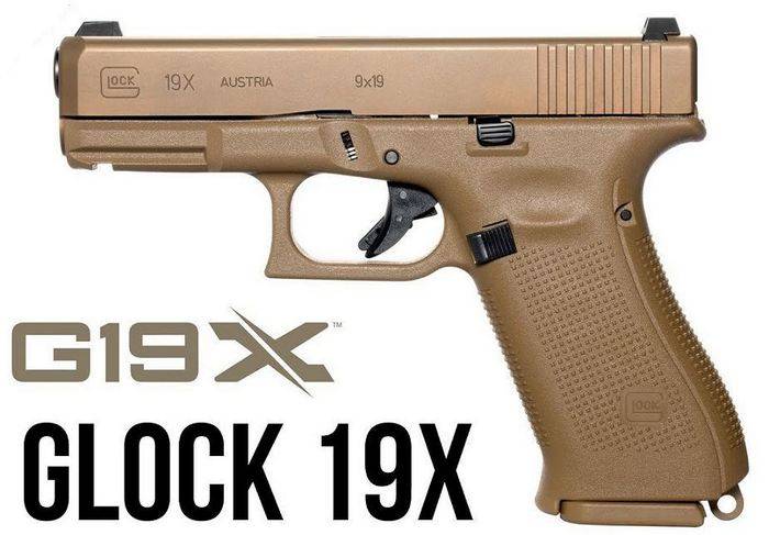 Företaget Glock infört en ny modell pistol