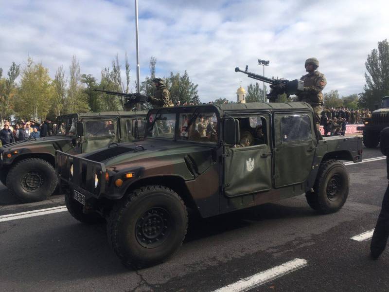Den ukrainske Marinen vises marine corps