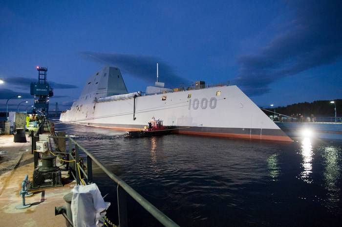 D ' US-Marine net kafen ginn nei Munitioun fir Zerstörer 