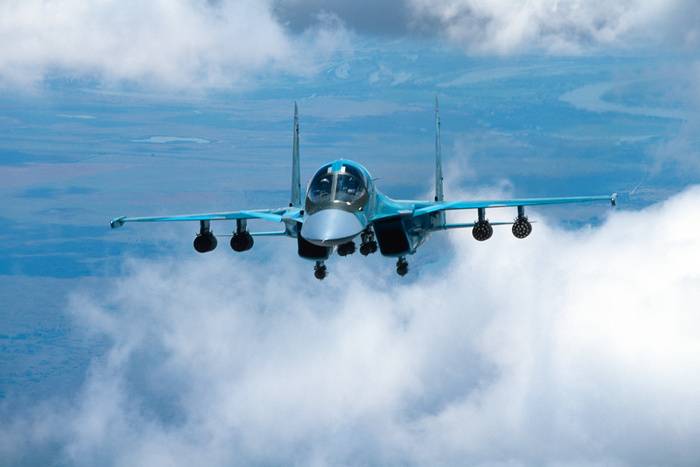 ВКС Расеі перададзеныя два бамбавіка Су-34