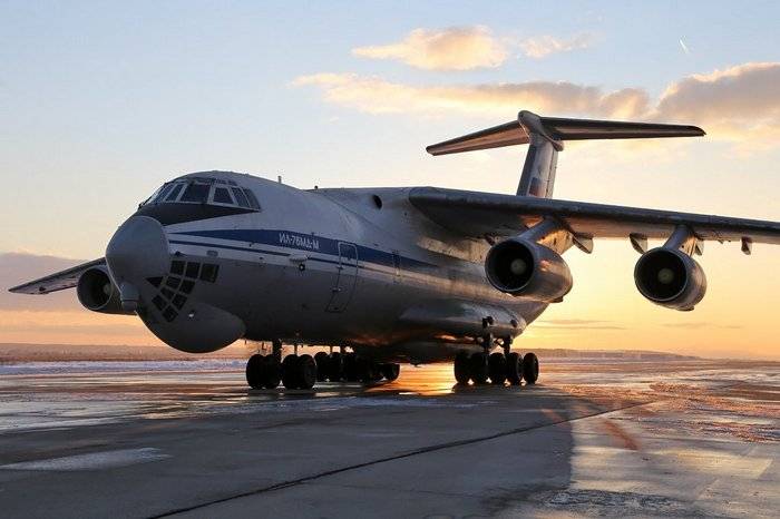 Forsvarsministeriet vil modtage den første serielle Il-76MD-M indtil udgangen af januar