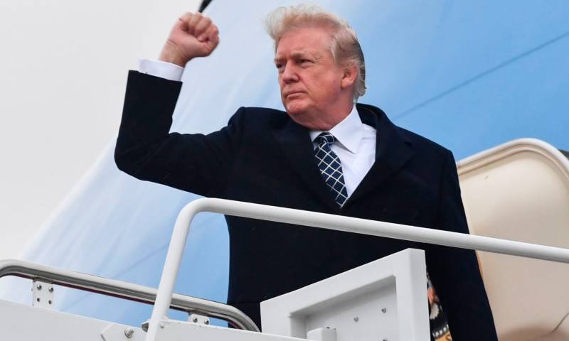 From the inauguration to the impeachment as 