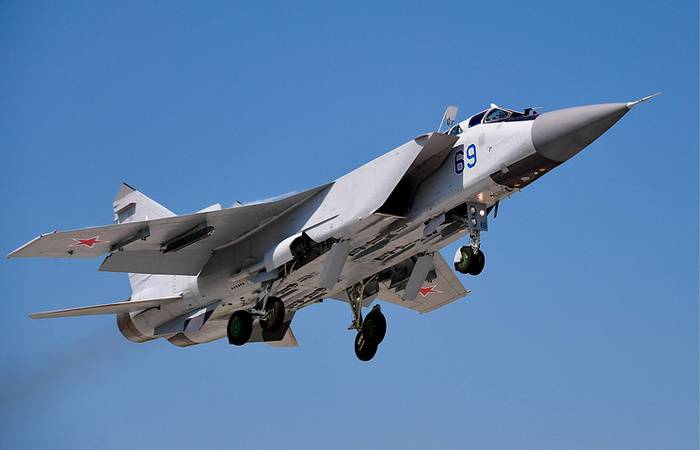 Na uzbrojenie pilotów nagłe cmd trafił zmodernizowane myśliwce przechwytujące Mig-31БМ