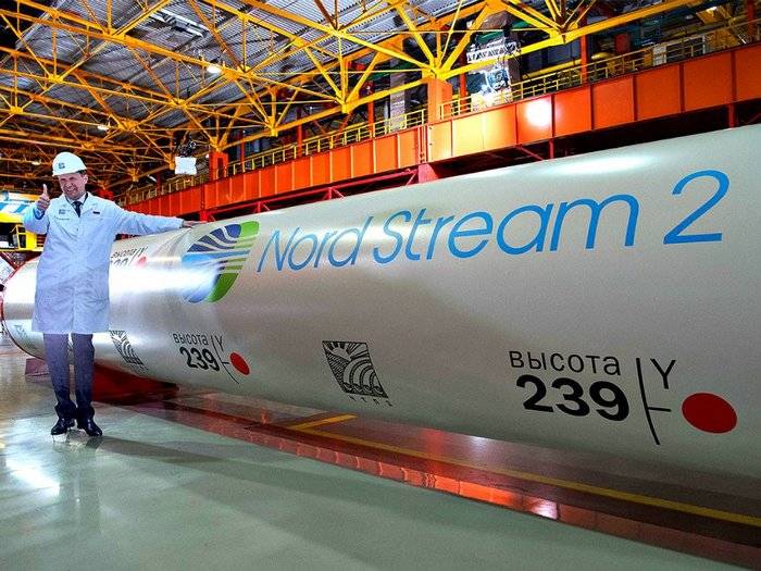 L'allemagne a pris la défense des «Nord stream-2»