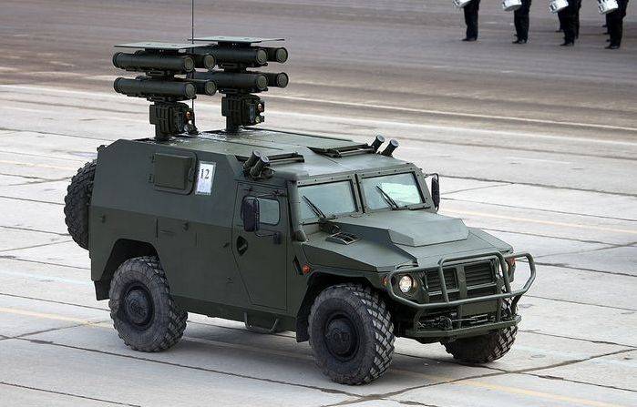Росгвардия envisage d'armer les «Tigres» avec des missiles antichars complexes «Cornet»