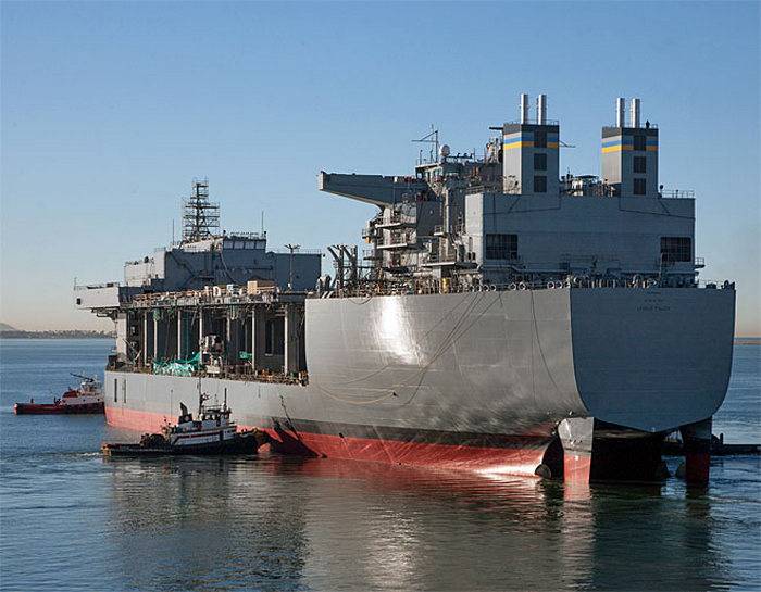 Expeditionary base USNS marine Hershel 