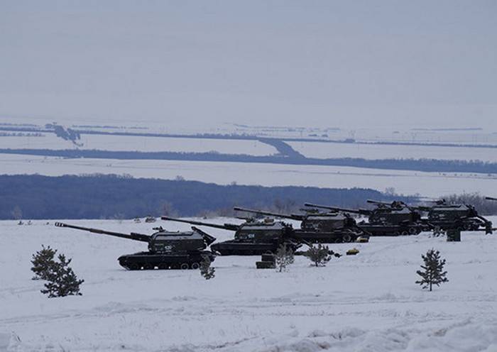 Modernisierte Artillerie 2С19М2 