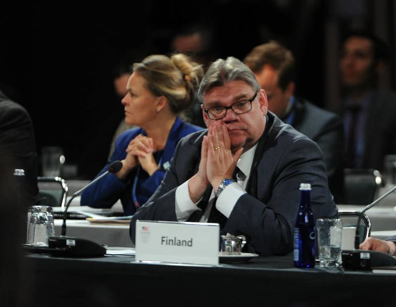 Den finnesch Ausseminister sot, wat hien denkt iwwer d ' russesch Aggression