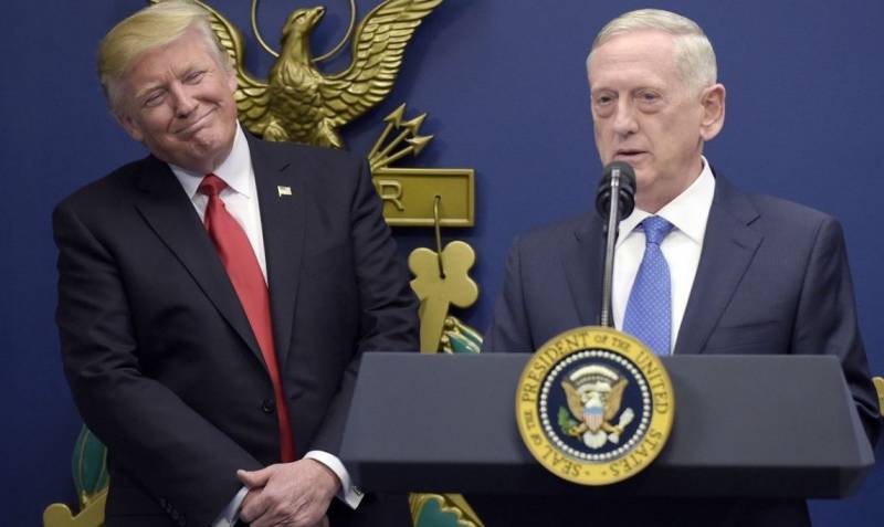 The breakdown of hegemony. The Pentagon officially declared themselves a 