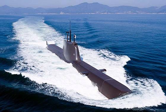 Marine Südkorea hunn e weidert U-Boot 