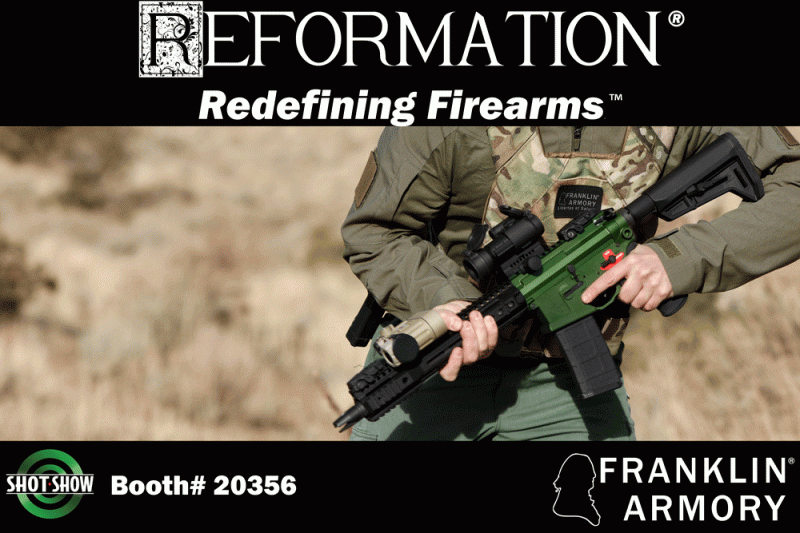 Franklin Armory Reformatioun: net d ' Gewehr an keng Pistoul
