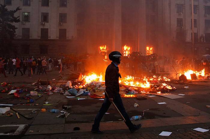Walker forgot about the tragedy in the trade unions Building in Odessa