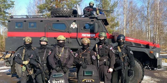 Росгвардию апрануць у новую баявую экіпіроўку