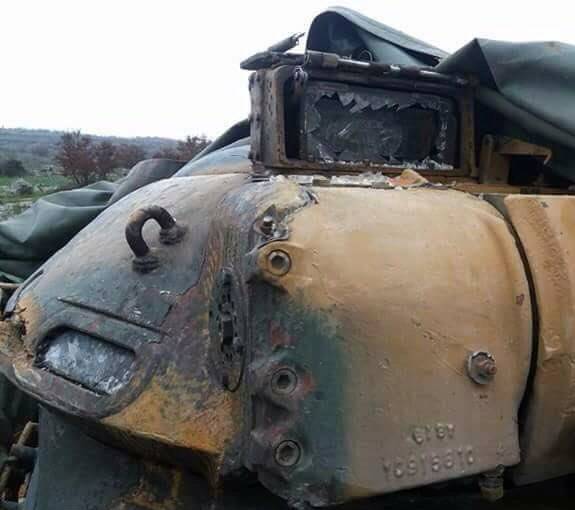 Як курды вывелі з ладу турэцкая танк М60А3