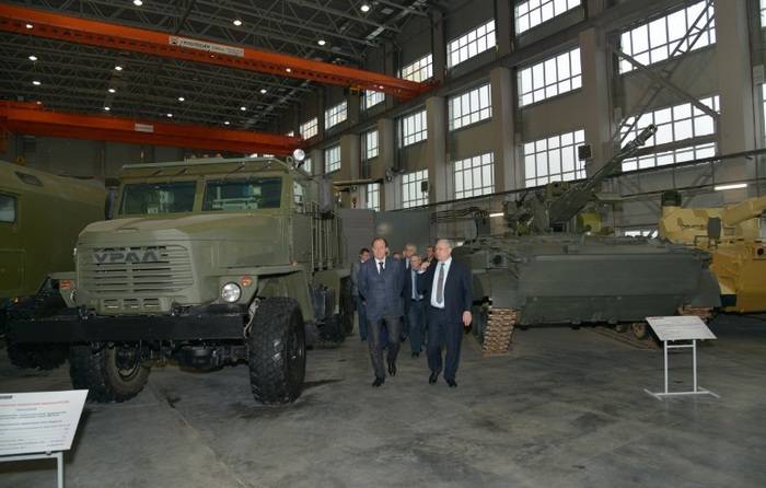 Bloggere viste et foto af en prototype kamp køretøj 2С38 komplekse 