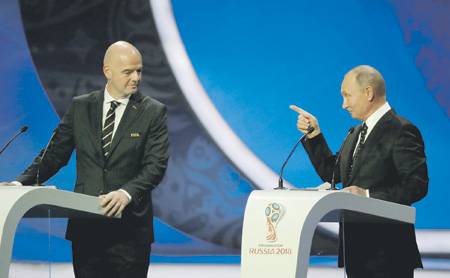 O sport, du – krig!
