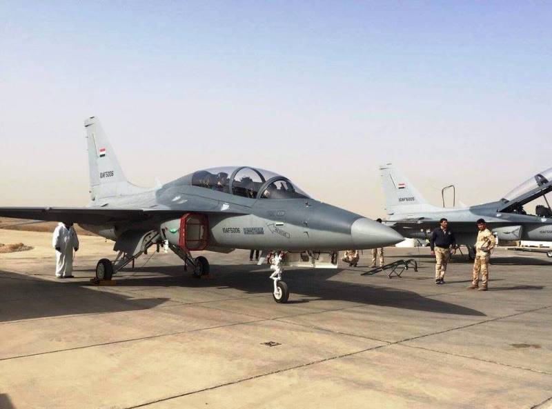 Іракскія ВПС атрымалі першыя 6 самалётаў T-50IQ
