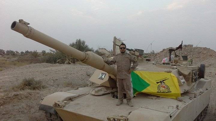 The United States has suspended support of Abrams tanks in Iraq