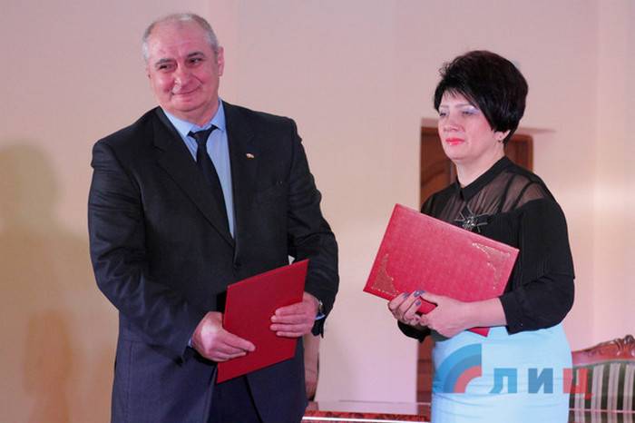 ЛНР і Паўднёвая Асеція дамовіліся аб супрацоўніцтве ў розных сферах