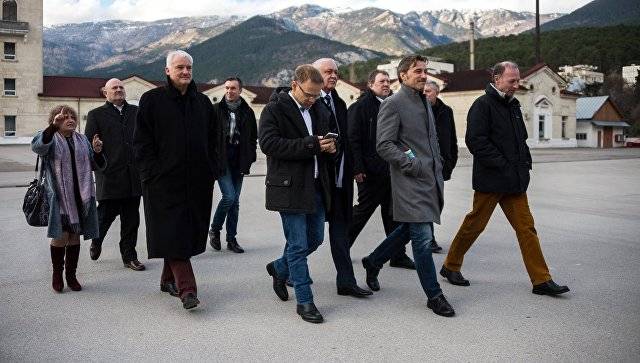 The German delegation found no human rights violations in Crimea