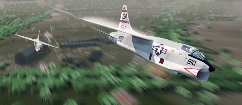 Палубны знішчальнік F-8 Crusader, яго папярэднікі і наступнікі (частка 2)