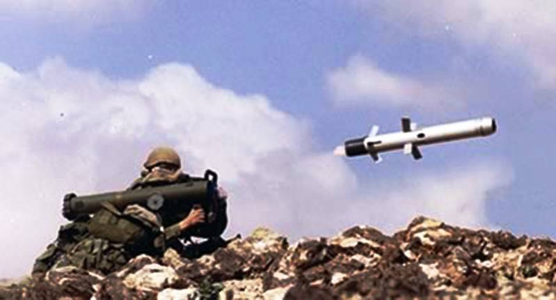 Lettland d israelesch Spike-Rakéiten-System