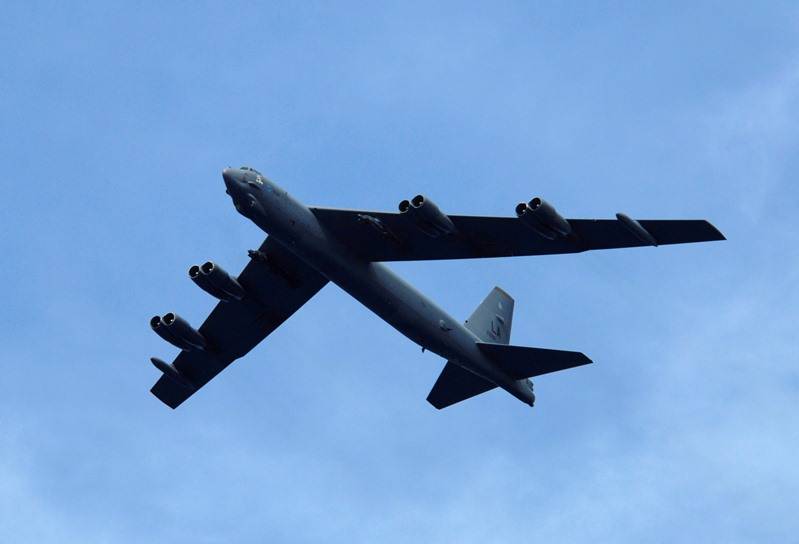 In the US lightning damaged bomber