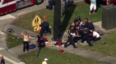 The victims of the shooting at the school of Florida (USA) were 17 people