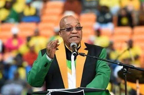 En afrique du SUD a été retiré du poste de président Jacob Зуму