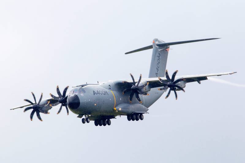 Airbus падлічыў страты, панесеныя ў рамках праграмы А400М