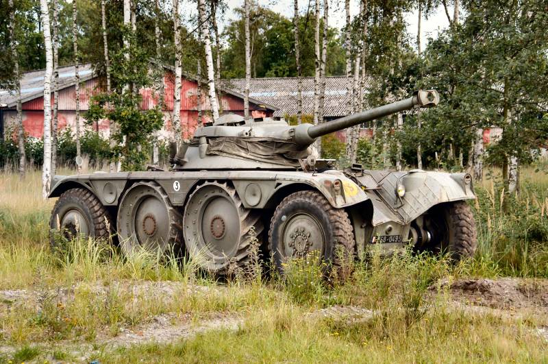 Pansrede rekognoscering køretøj Panhard EBR