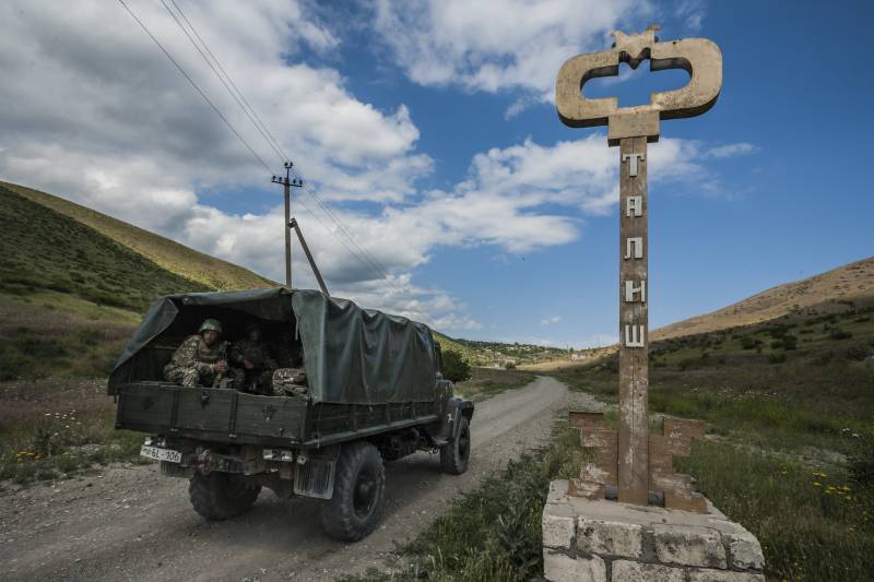 À Bakou, n'excluent pas la reprise de l'action dans la zone du conflit du karabakh