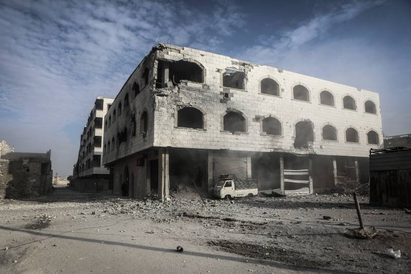 Militanta förhindra uttag av invånare från Östra ghouta