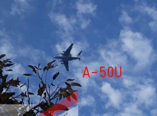 The base Hamim deployed the su-57, su-35S and A-50U