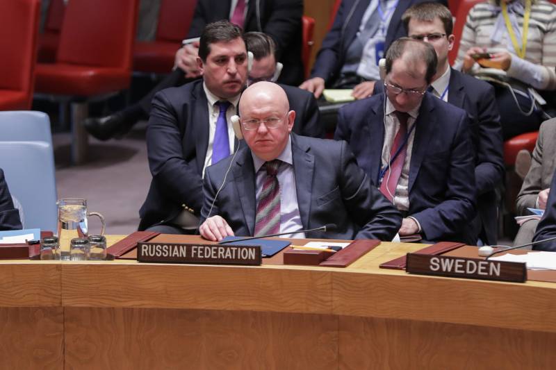 Nebesa frågade OSS Ambassadör inte att ringa myndigheterna i ryska Federationen Putins regim