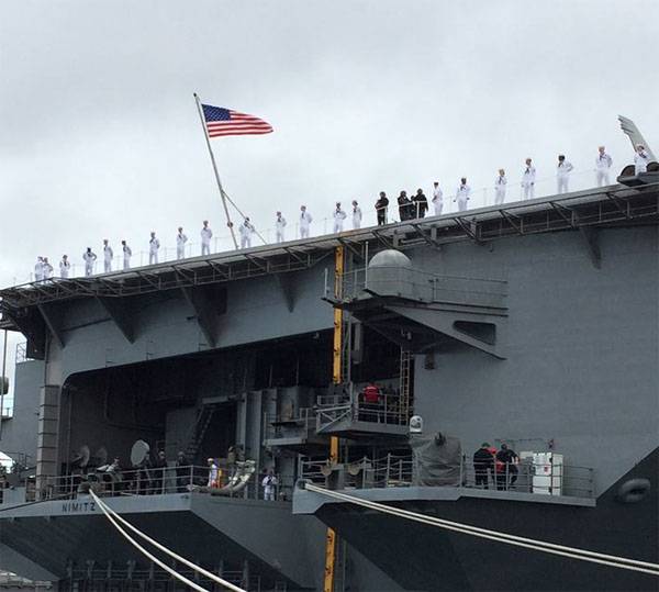 Ukendte personer truet gennemførelsen af eksplosionen på naval base Kitsap