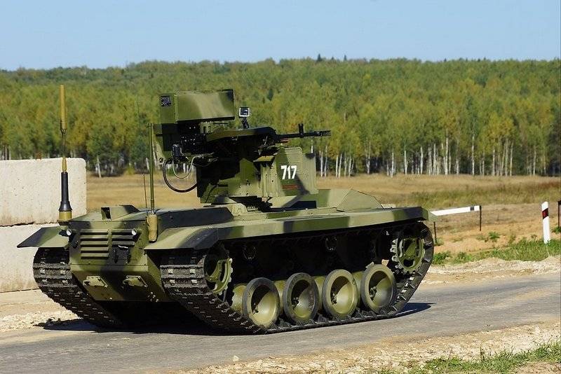 Росгвардия prévoit d'équiper des robots
