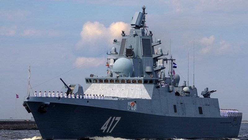 Den første russiske gass turbin motorer vil motta fregatter av prosjektet 22350