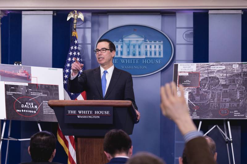 Det AMERIKANSKE Finansministerium: den nye anti-russisk, vil blive pålagt sanktioner i 30 dage