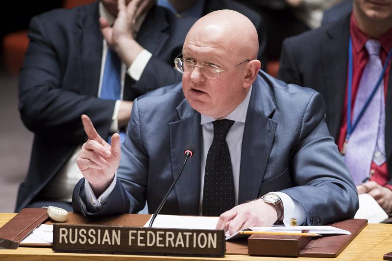 Nebenzia Sécherheetsrot versicherte, datt mat den Terroristen a Syrien keen zimperlich ze sinn gëtt net